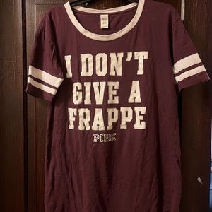 PINK “I Don’t Give A Frappe” Shirt ☕️